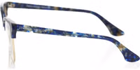 Blue Metallic Women's Frame 3