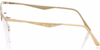 Brown Metallic Women's Eyeglass Frame 3