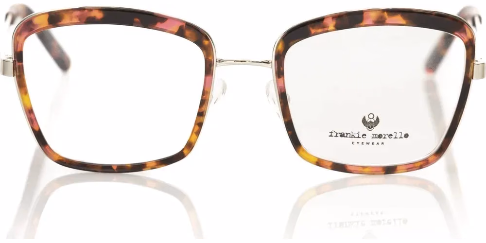 Red Metallic Women's Eyeglass Frame