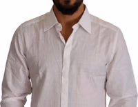White GOLD Cotton Slim Fit Dress Formal Shirt 2