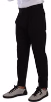 Black Cotton Stretch Chinos Trouser Jeans 3