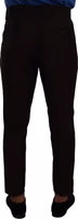 Bordeaux Wool Men Skinny Trouser Pants 2