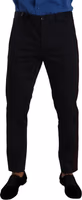 Blue Bordeaux Cotton Skinny Chino Pants 4