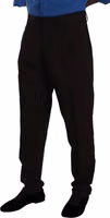 Brown Wool Skinny Formal Dress Pants 2