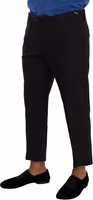 Gray Bordeaux Wool Trouser Dress Pants 3
