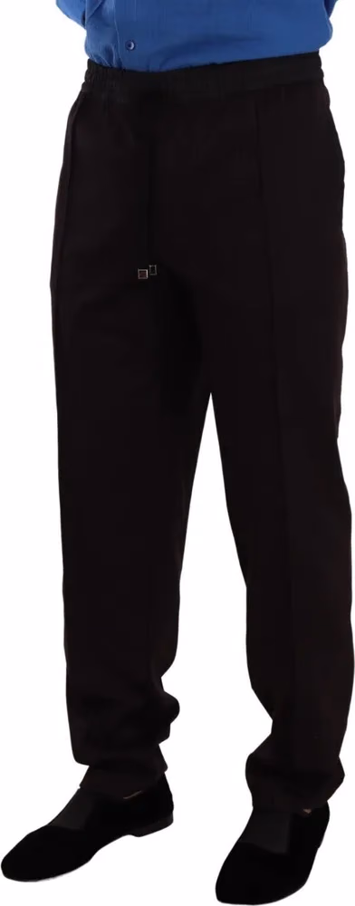 Bordeaux Cotton Mens Skinny Trouser Pants
