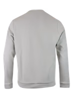 Beige Cotton Round Neck Sweatshirt 2