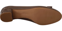 Brown Naplak Calf Leather Pumps Shoes 4