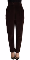 Bordeaux Corduroy Cotton Trouser Tapered Pants 2