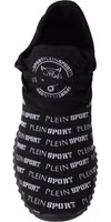 Black Polyester Runner Henry Sneakers Shoes 4