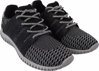 Black Polyester Runner Mason Sneakers Shoes 2