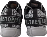 Black Polyester Runner Mason Sneakers Shoes 5
