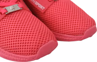 Fuxia Beetroot Polyester Runner Becky Sneakers Shoes 3