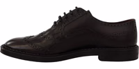 Purple Leather Oxford Wingtip Formal Shoes 3