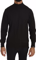 Brown Turtle Neck Pullover Wool Sweater 1