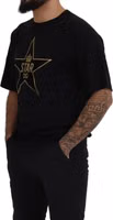 Black Gold STAR Crown DG Cotton Crewneck T-shirt 2
