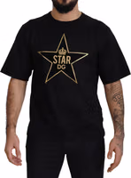 Black Gold STAR Crown DG Cotton Crewneck T-shirt 3
