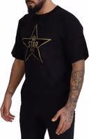 Black Gold STAR Crown DG Cotton Crewneck T-shirt 4