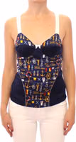 Blue Sailor Motive Tank Top 1
