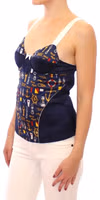 Blue Sailor Motive Tank Top 2