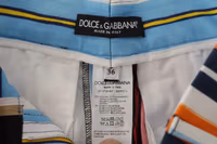 Multicolor Striped High Waist Cotton Pants 3