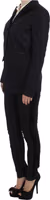 Black One Button Three Piece Suit 2