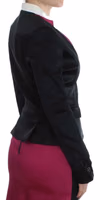 Black Pink Stretch Blazer Jacket 4