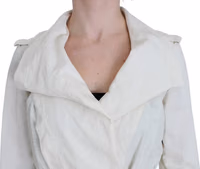 White Trench Coat Jacket 4