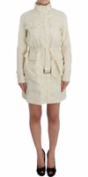 Beige Weather Proof Trench Jacket Coat 1