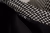 Gray Checkered Single Breasted Jacket Blazer 1