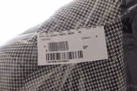 Gray Checkered Single Breasted Jacket Blazer 2