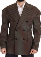 Multicolor Stripes Double Breasted Blazer 3