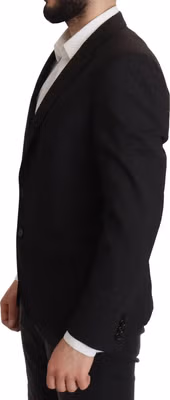 Black Single Breasted Jacket MARTINI Blazer