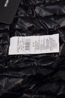Black Wool Collared Full Zip Jacket 4