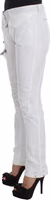 White Nylon Padded Slim Fit Cargo Pants 2