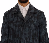 Blue Camouflage Trench Trench 4