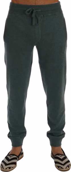 Green Cashmere Training Pants