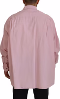 Pink Casual Button Down Long Sleeves Shirt 2