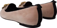Pink Velvet Slip Ons Loafers Flats Shoes 2