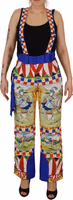 Multicolor Printed Snow Trouser Pants 2