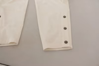 White High Waist Tapered Women Cotton Pants 5