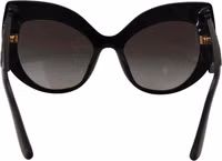 Black Gold Sequin Butterfly Polarized DG4326 Sunglasses 3
