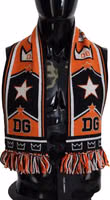 Multicolor DG Logo Printed Men Neck Wrap Shawl Scarf 1