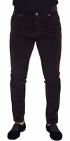 Brown Corduroy Men Casual Trouser Pants 1