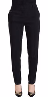 Black High Waist Women Pants 1