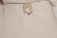 Beige Cotton Women Cargo Pants 5