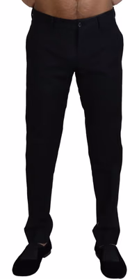 Black Chino Formal Cotton Pants