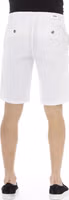 White Cotton Men Bermuda Short 3