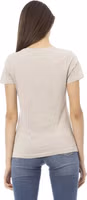 Beige Cotton Women Top 3
