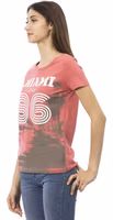 Multicolor Cotton Women T-Shirt 2